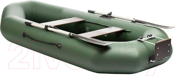 Изображение товара Надувная лодка Тонар Шкипер 260НТ / 7028570 (зеленый)