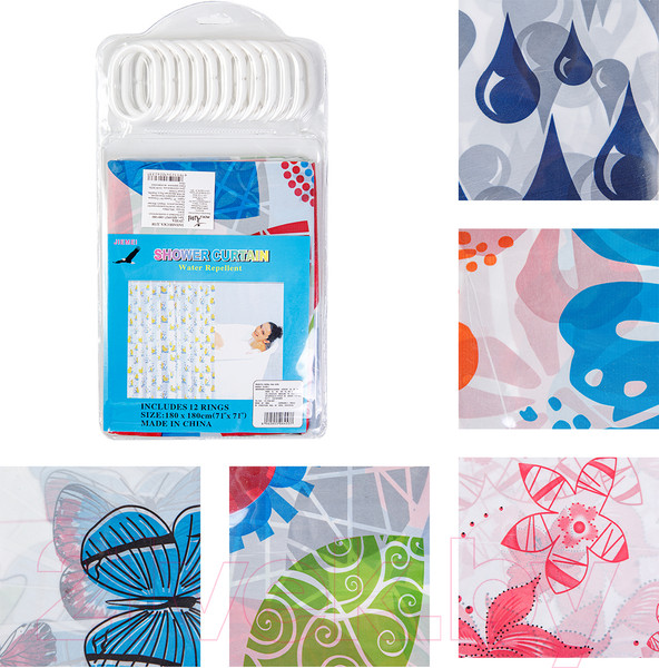 Изображение товара Шторка-занавеска для ванны MONAMI QH-0927-180x180