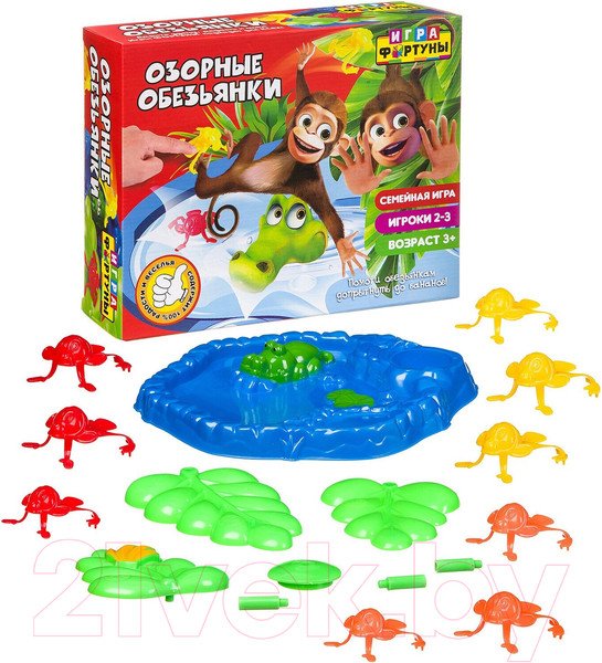 Изображение товара Игровой набор Фортуна Озорные обезьянки / Ф94957