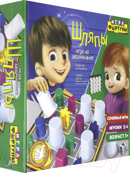 Изображение товара Настольная игра Фортуна Шляпы / Ф96993