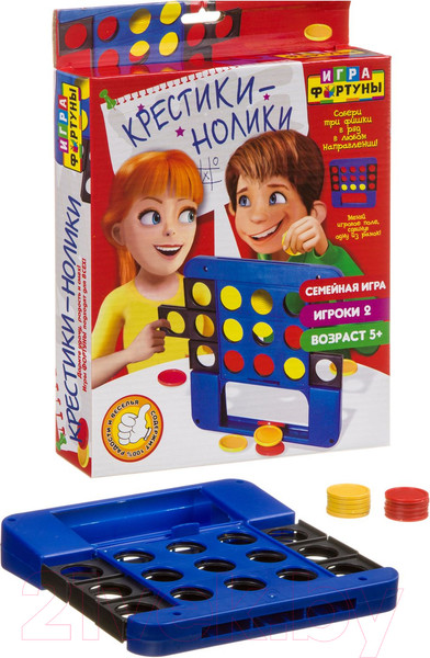 Изображение товара Настольная игра Фортуна Крестики-нолики / Ф97794