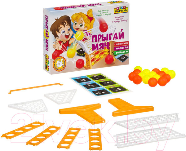 Изображение товара Настольная игра Фортуна Прыгай мяч / Ф97797