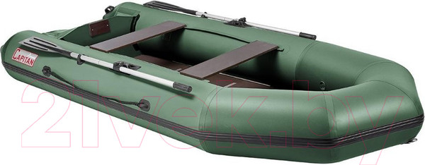 Изображение товара Надувная лодка Тонар Капитан Т330 слань+киль / 4999937 (серый)