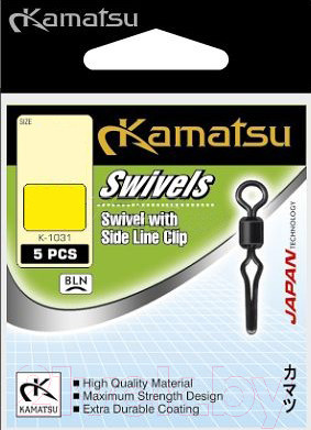 Изображение товара Вертлюг рыболовный KAMATSU К-1031 4 / 961031004 (10шт)
