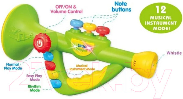 Изображение товара Музыкальная игрушка Наша игрушка Труба / Y13054046