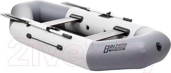 Изображение товара Надувная лодка Тонар Бриз 260 / 4897006 (белый/серый)