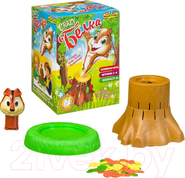 Изображение товара Настольная игра Фортуна Crazy Белка / Ф70000