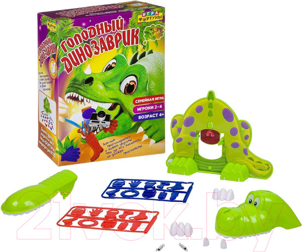 Изображение товара Настольная игра Фортуна Голодный динозаврик / Ф72943