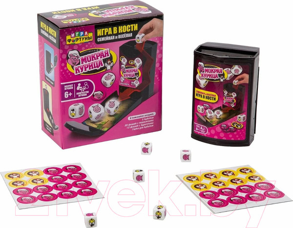 Изображение товара Настольная игра Фортуна Мокрая курица / Ф93358