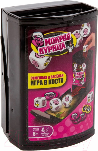 Изображение товара Настольная игра Фортуна Мокрая курица / Ф93358