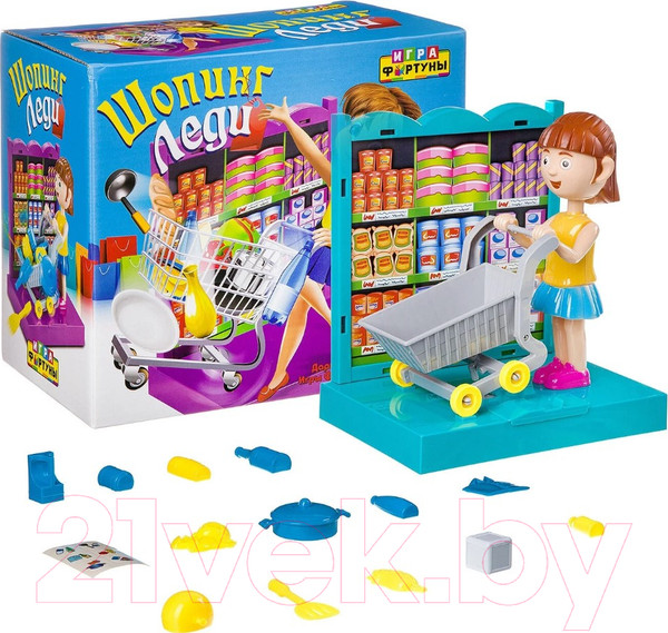 Изображение товара Настольная игра Фортуна Шопинг леди / Ф93362