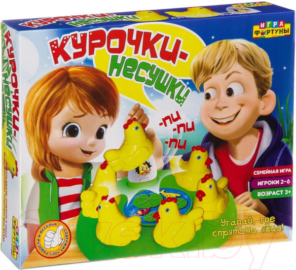 Изображение товара Настольная игра Фортуна Курочки-несушки / Ф94476