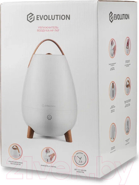 Изображение товара Ультразвуковой увлажнитель воздуха Evolution HF-747