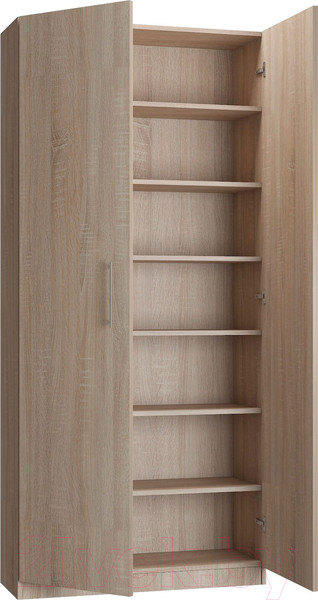 Изображение товара Комплект мебели для спальни Макс Стайл Smart 160x200 / COMPO-1 (дуб бардолино натуральный Н1145 ST10)