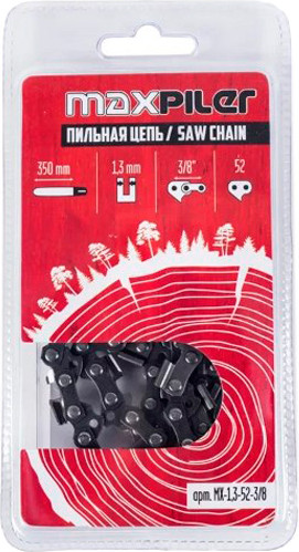Изображение товара Цепь для пилы Maxpiler MX-1,3-52-3/8