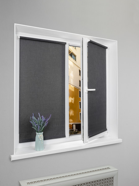 Изображение товара Рулонная штора Lm Decor Джинс LM 44-02 140x170 (темно-серый)