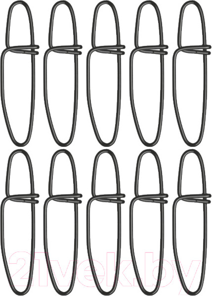 Изображение товара Набор карабинов рыболовных KAMATSU Crosslck K-2181 4/ 572181004 (10шт)