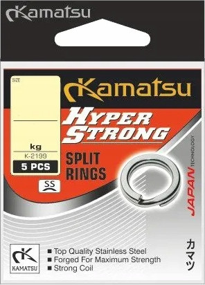 Изображение товара Набор заводных колец KAMATSU Hyper Strong K-2199 4 / 580203040 (10шт)