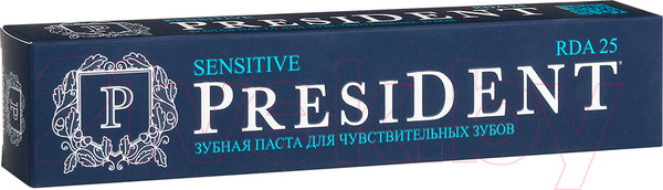 Изображение товара Зубная паста PresiDent Sensitive / 25 RDA (75г)