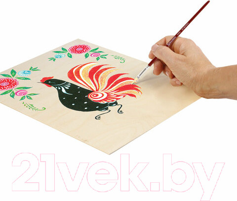 Изображение товара Кисть для рисования Brauberg Щетина 4 / 200882 (плоская)