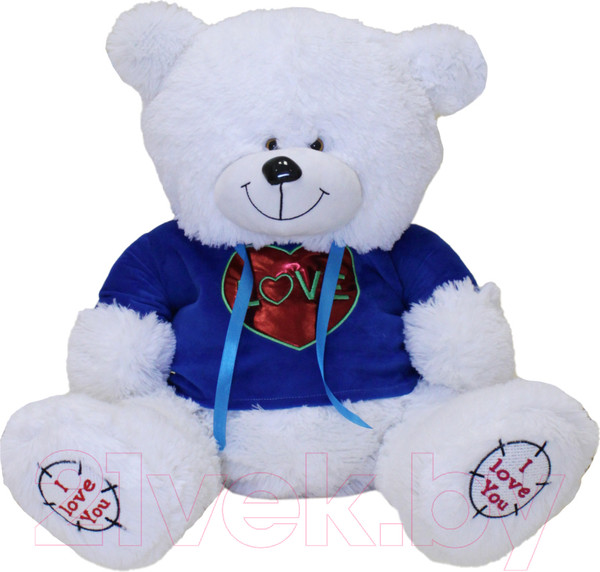 Изображение товара Мягкая игрушка SunRain Медведь Тед в кофте 50см (белый)