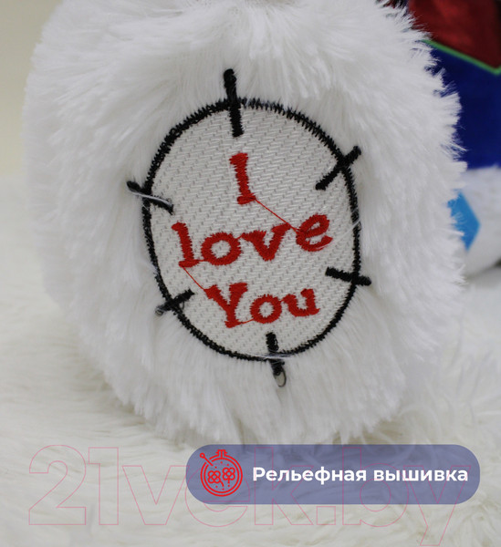 Изображение товара Мягкая игрушка SunRain Медведь Тед в кофте 50см (белый)