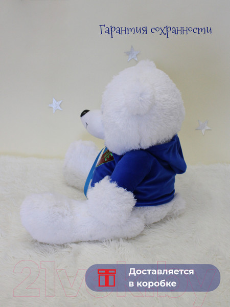 Изображение товара Мягкая игрушка SunRain Медведь Тед в кофте 50см (белый)