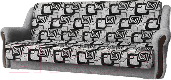 Изображение товара Диван Асмана Анна-1 (рогожка серый/кубики)