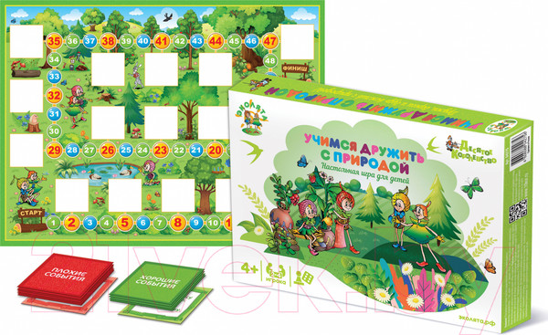 Изображение товара Настольная игра Десятое королевство Учимся дружить с природой / 04275