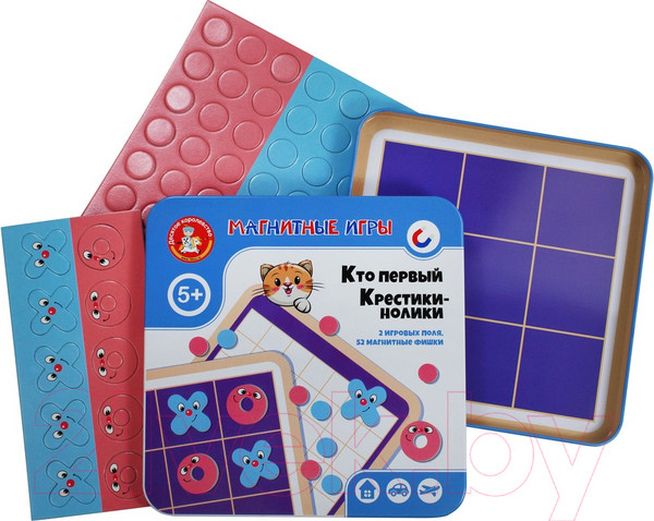 Изображение товара Настольная игра Десятое королевство Кто первый Крестики нолики / 04301