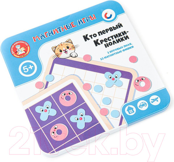 Изображение товара Настольная игра Десятое королевство Кто первый Крестики нолики / 04301