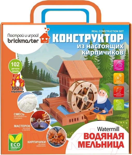 Изображение товара Конструктор Brickmaster Водяная мельница / 305 (102эл)