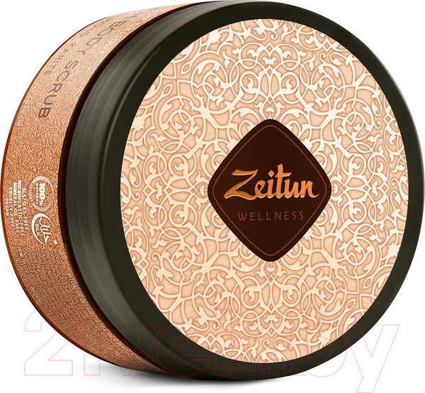 Изображение товара Скраб для тела Zeitun Ритуал наслаждения с маслом карите и сладким миндалем (200мл)