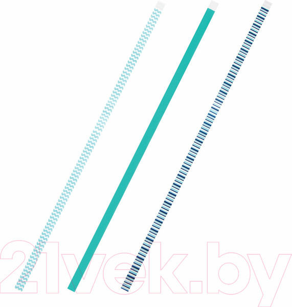 Изображение товара Набор закладок Пифагор Лазурь / 112970 (3шт)