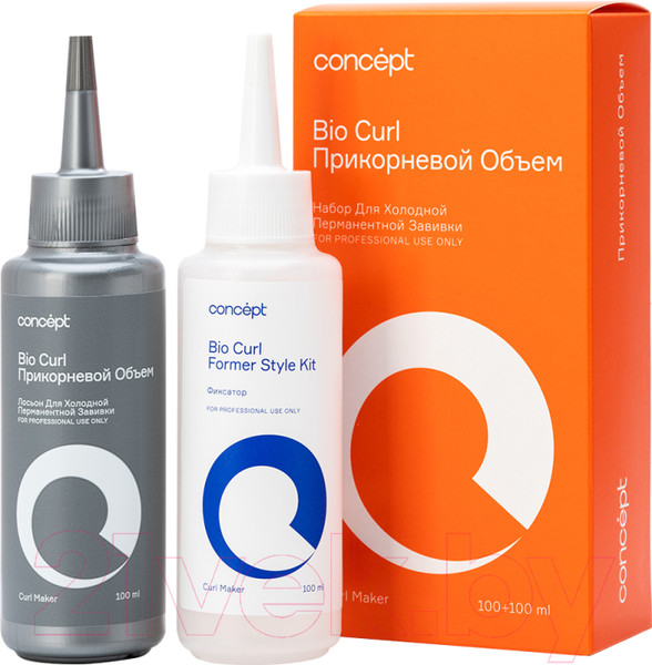 Изображение товара Набор для химической завивки Concept Прикорневой объем для всех типов волос (100мл+100мл)