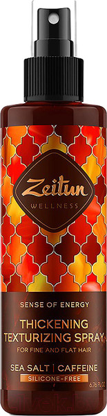 Изображение товара Спрей для укладки волос Zeitun Ритуал энергии для объема тонких волос (200мл)