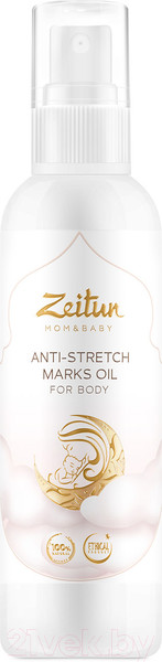 Изображение товара Косметическое масло для мам Zeitun Против растяжек  (150мл)
