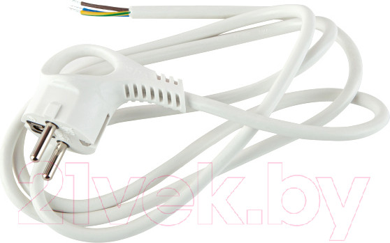 Изображение товара Шнур сетевой ЭРА U-3x1.5-3m-W / Б0048708 (3м, белый)