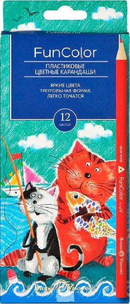 Изображение товара Набор цветных карандашей Bruno Visconti Funcolor / 30-0060 (12цв)