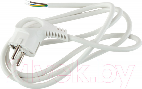 Изображение товара Шнур сетевой ЭРА U-3x1.5-5m-W / Б0048710 (5м, белый)