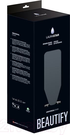 Изображение товара Чехол для гладильной доски LauraStar Universal Dark Grey Packaged