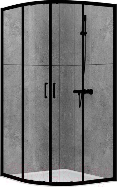 Изображение товара Душевой уголок Abber Schwarzer Diamant AG01100B