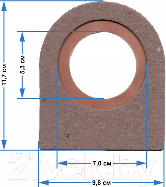 Изображение товара Комплект пылесборников для пылесоса ПС-Фильтрс BS-120