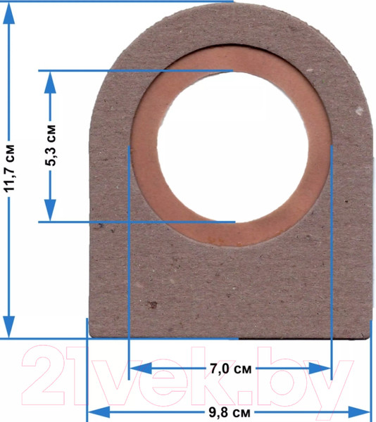 Изображение товара Комплект пылесборников для пылесоса ПС-Фильтрс BS-121