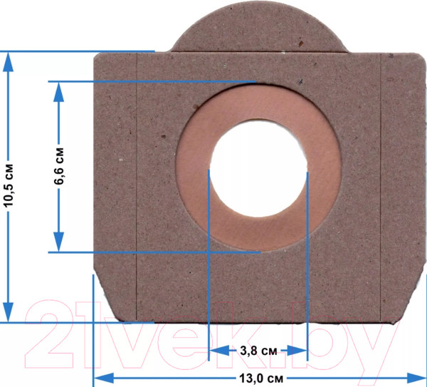 Изображение товара Комплект пылесборников для пылесоса ПС-Фильтрс BS-122