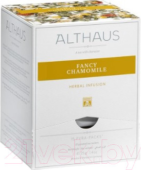 Изображение товара Чайный напиток Althaus Pyra Pack Noble Chamomile (15x2,25г)