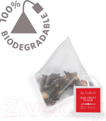 Изображение товара Чайный напиток Althaus Pyra Pack Fruit Berry (15x2,75г)