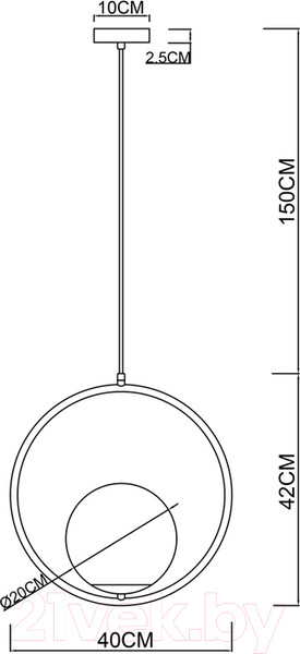 Изображение товара Потолочный светильник Arte Lamp Matisse A7742SP-1AB