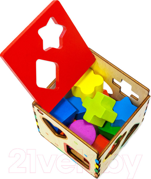 Изображение товара Сортер Alatoys Сортер Куб / СОР80