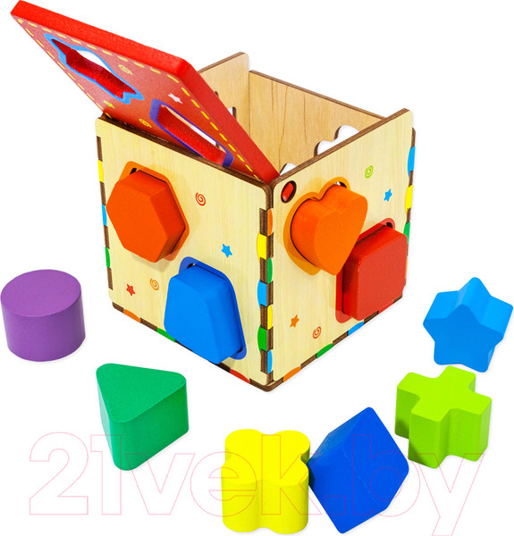 Изображение товара Сортер Alatoys Сортер Куб / СОР80